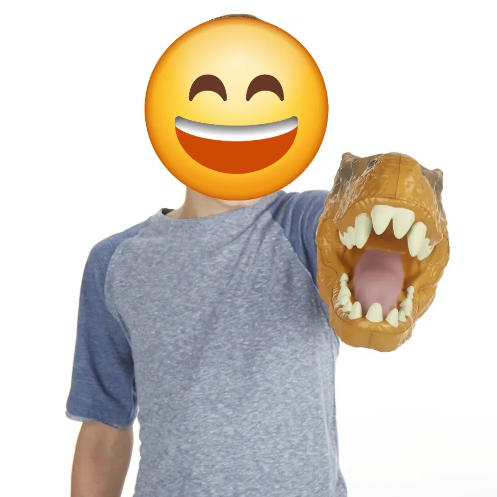Jurassic World Tyrannasaurus Rex Hand Puppet Head